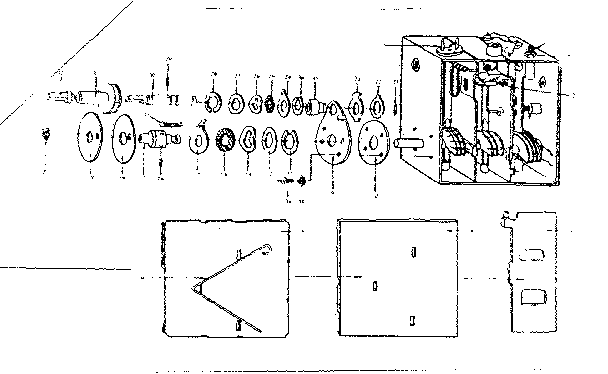 Uhf tuneer parts (t-t1021us)