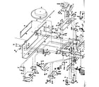 LXI 40091011500 front deck assembly diagram