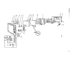 LXI 52842002500 cabinet parts diagram