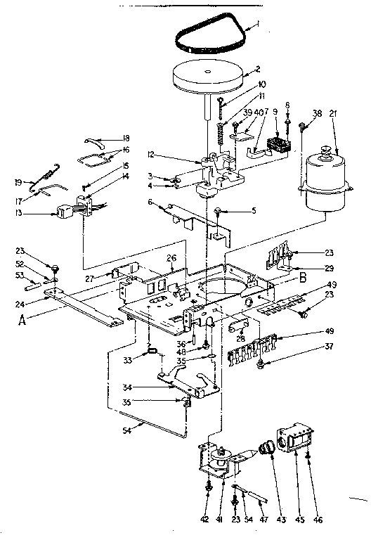8-track tape recorder mechanism