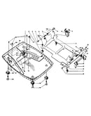 Tray, feet & fastening components