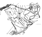 Sears 60358200 motor & switch diagram