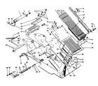 Sears 60358200 racks & associated parts diagram