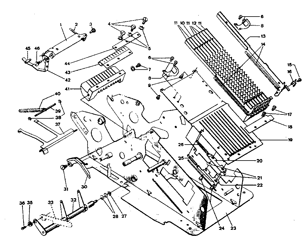 Racks & associated parts