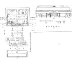 Sears 8047201550 main housing and trim diagram