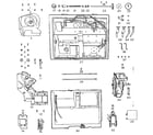 Sears 8047201610 electrical and manual controls diagram