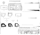 Sears 8047201570 lens housing and components diagram