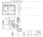 Sears 8047201570 electrical and manual controls diagram