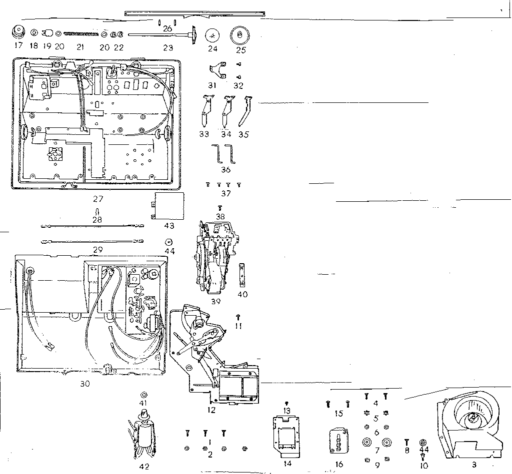 Electrical and manual controls