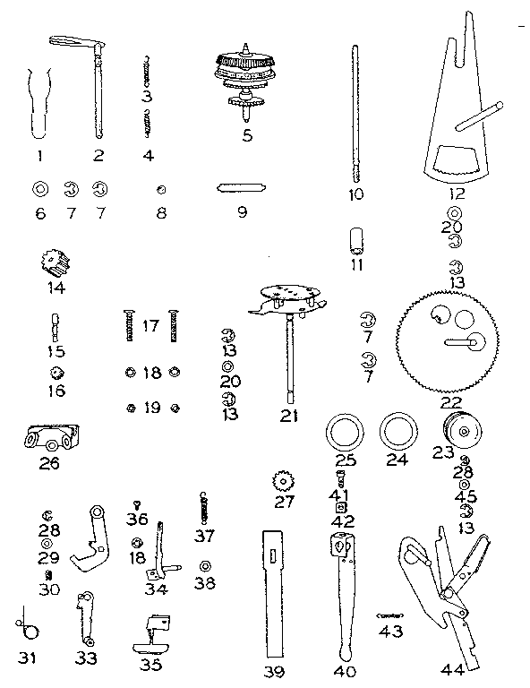 Electrical and mechanical components