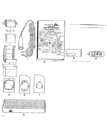 Miscellaneous individual parts