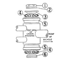 Sears 50565392 hanger fittings diagram
