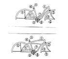 Sears 50547890 frame assembly diagram