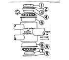 Sears 50547891 hanger fittings diagram