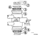 Sears 50565393 hanger fittings diagram