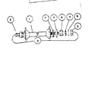 Sears 50245880 front hub parts diagram