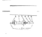 Sears 50246680 front hub parts diagram