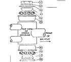 Sears 50246910 hanger fittings diagram