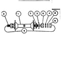 Sears 50246991 front hub parts diagram