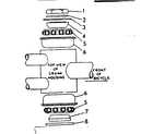 Sears 50247040 hanger fittings diagram