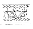 Sears 50247931 frame assembly diagram