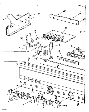 Front panel cover