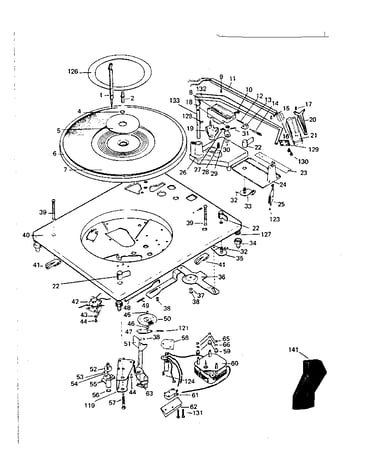 Mainplate rivet assembly