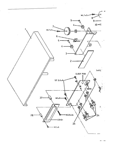 Front panel assembly