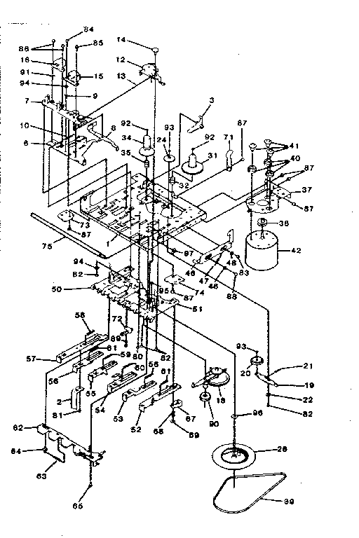 Cassette mechanism