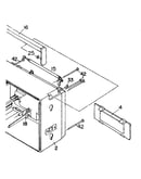 Antenna and battery lid assembly