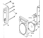 LXI 30421460350 right speaker front assembly diagram