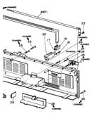 Handle and antenna assembly