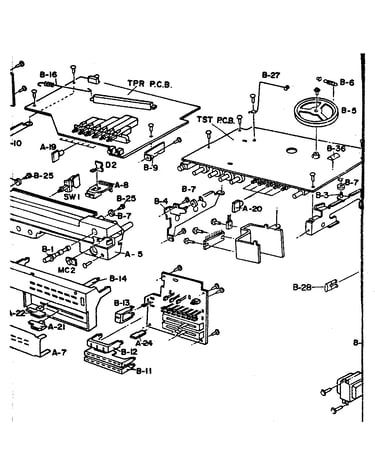 Tst pc board assembly