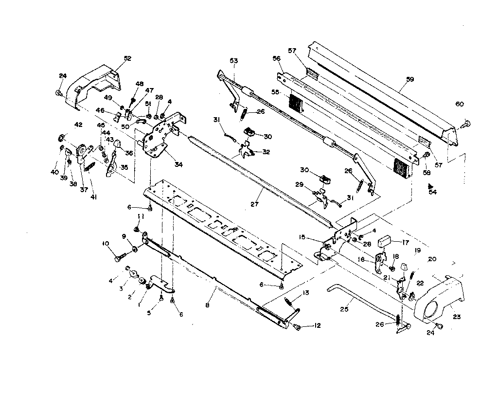 CARRIAGE MECHANISM-NO. 1