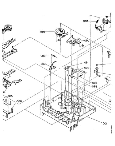 Cassette mechanism (bottom)