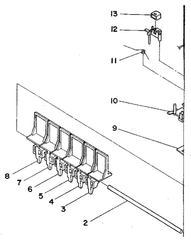Cassette mechanism (top section)