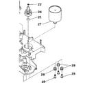 LXI 56221890250 cassette mechanism (top section) diagram