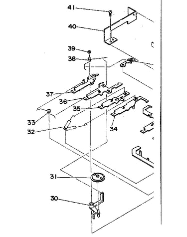 Cassette mechanism (bottom section)