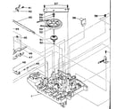 LXI 56221890250 cassette mechanism (bottom section) diagram