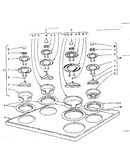 Cook top section