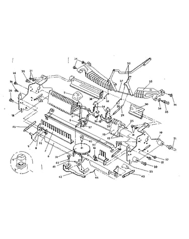 Keylever-sublever-touch control