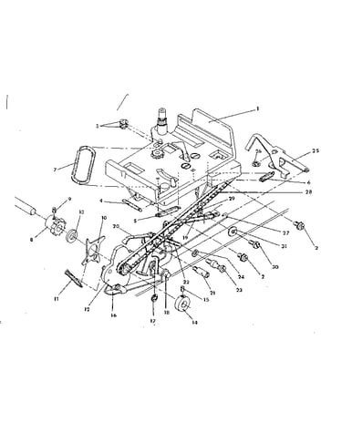 Ribbon platform and drive