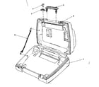 Sears 87153920 carrying case diagram