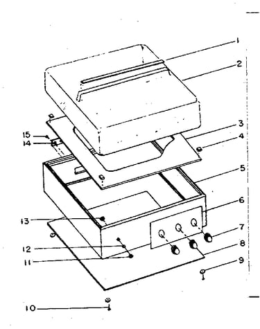 Cabinet & misc. parts