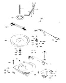 Parts above baseplate