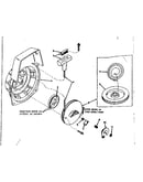 590425 rewind starter for direct drive saw engine