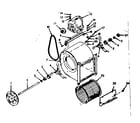 ICP DLO-112-1C h-q blower assembly diagram