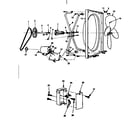 Kenmore 758637601 functional replacement parts diagram