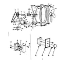 Kenmore 758640000 functional replacement parts diagram