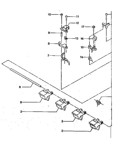 Cassette mechanism (top section)
